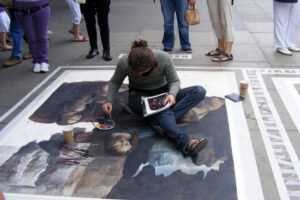 artiste en exterieur