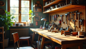 Créer un atelier maison : conseils pratiques et inspirants