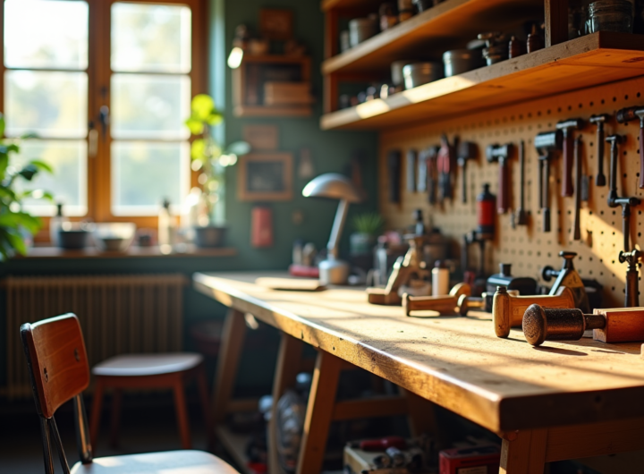 Créer un atelier maison : conseils pratiques et inspirants