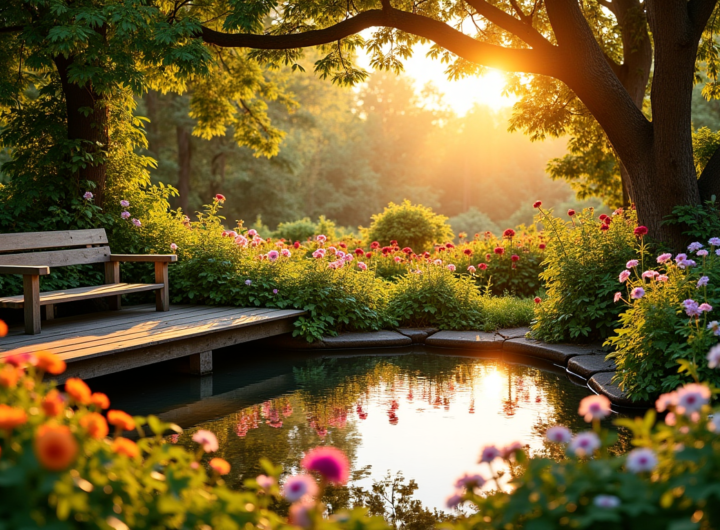 Le jardin secret : astuces pour un espace paisible