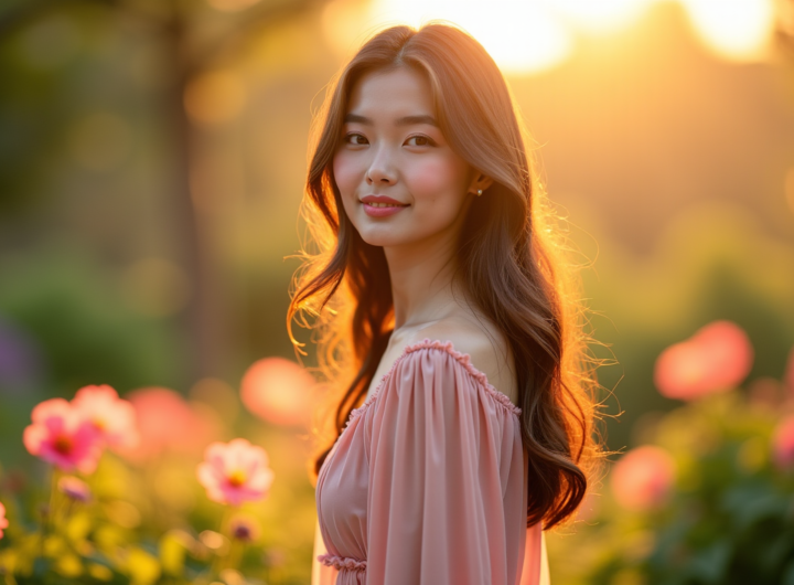 L'élégance naturelle au cœur de la beauté éternelle