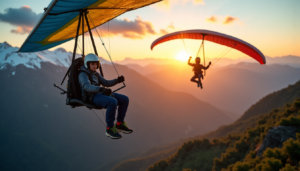 Du pilotage à la vitesse : tout ce qui sépare le deltaplane du parapente