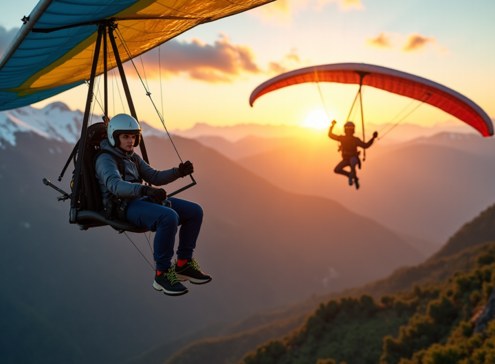 Du pilotage à la vitesse : tout ce qui sépare le deltaplane du parapente